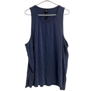 Women's Savage x Fenty Blue Tank Top Size XL Athleisure Gym Activewear
